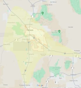 Service Area Map - Eagle Home Inspections